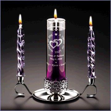 Where to rent Candle Unity, Silverplate Tabletop in Fort Madison IA