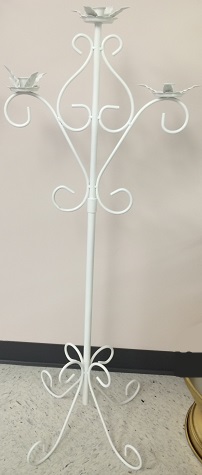 Where to rent Candelabra White 3-Light  pair in Fort Madison IA